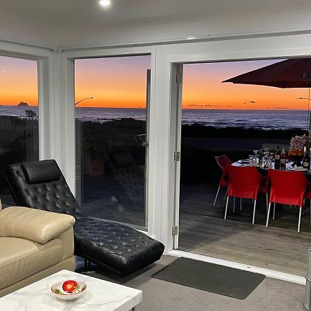 Ocean Front East End Beach House New Plymouth Exterior foto