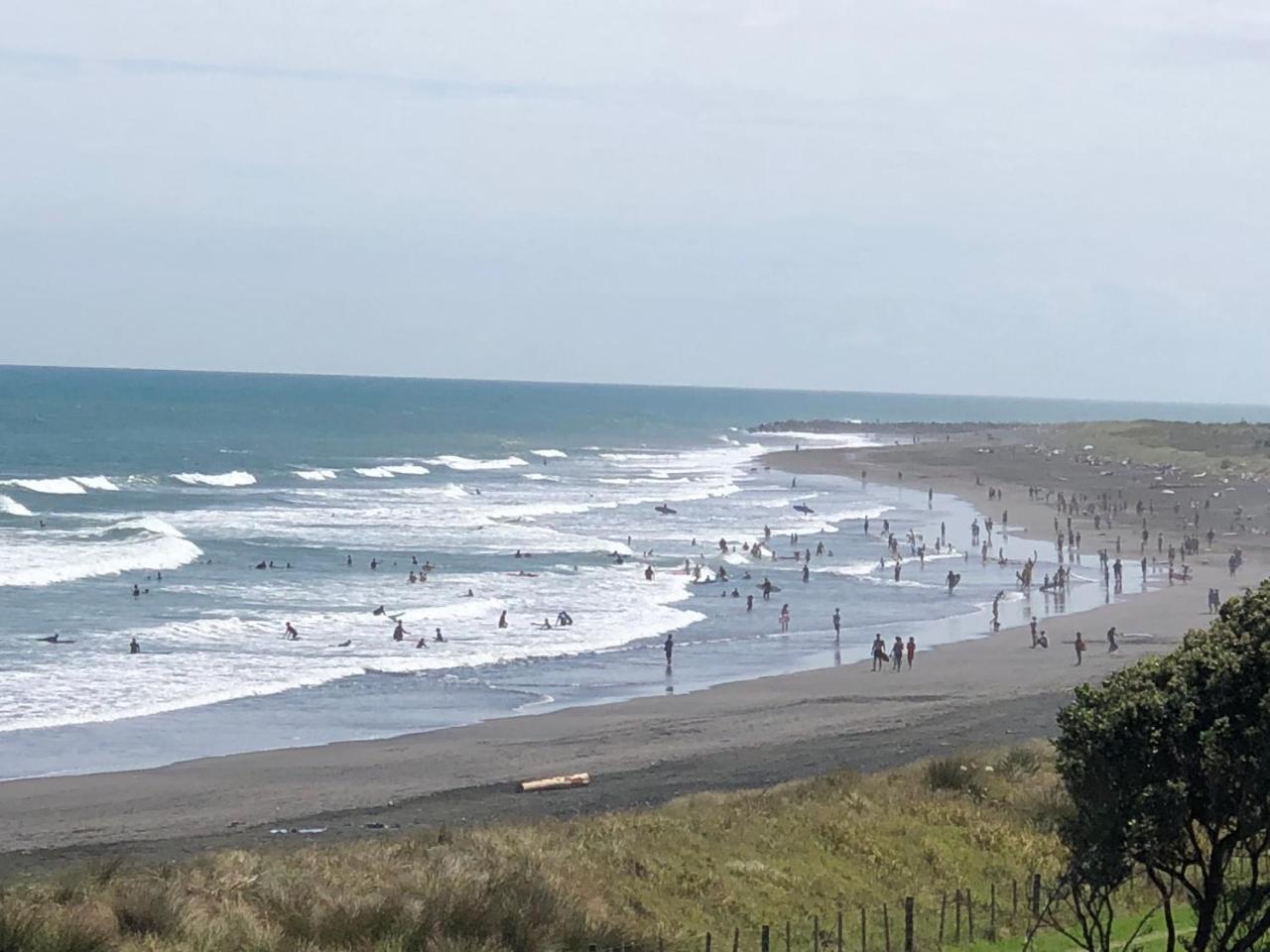 Ocean Front East End Beach House New Plymouth Exterior foto