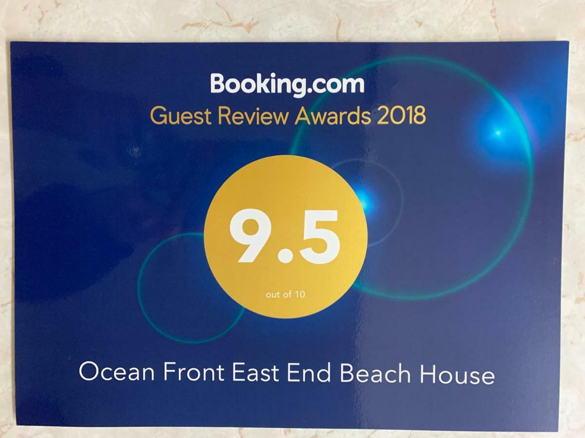 Ocean Front East End Beach House New Plymouth Exterior foto